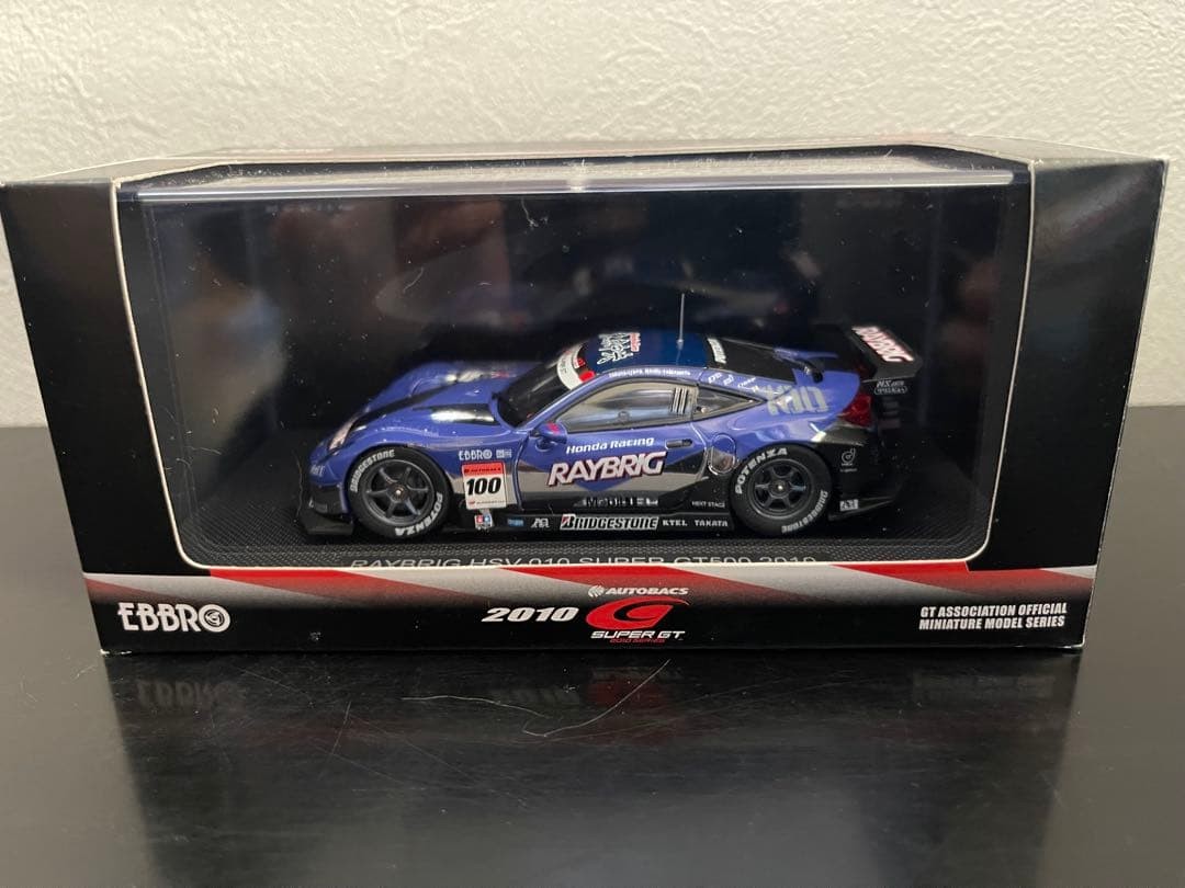 EBBRO 1/43 RAYBRIG HSV-010 Super GT 2010 Diecast Car Model EBBRO 1/43 RAYBRIG HSV-010 Super GT 2010 Diecast Car Model