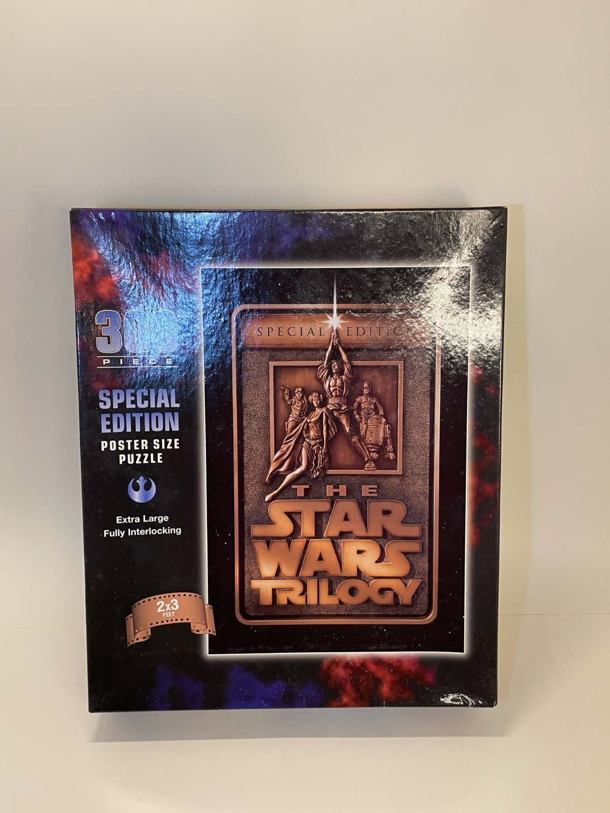 MB 300 Piece Special Edition The Star Wars Trilogy Poster Size Puzzle (NEW) MB 300 Piece Special Edition The Star Wars Trilogy Poster Size Puzzle (NEW)