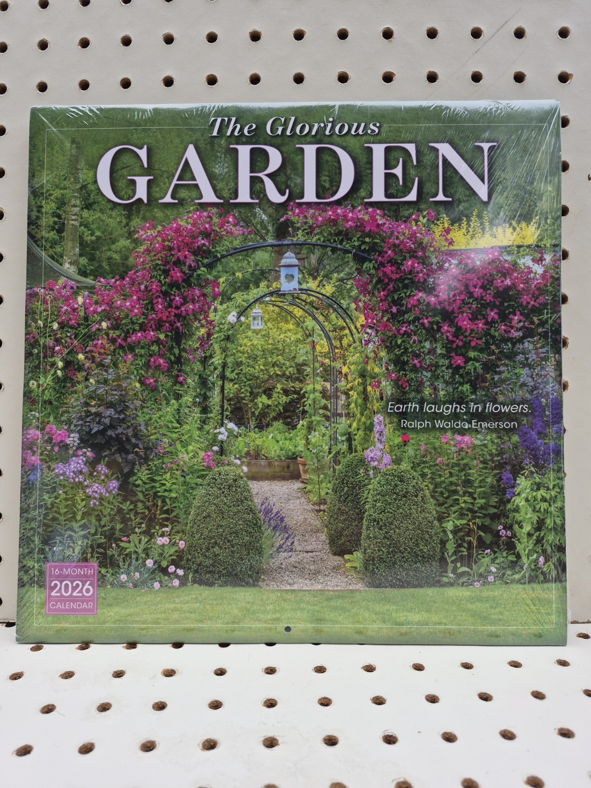 The Glorious Garden 2026 Wall Caledar