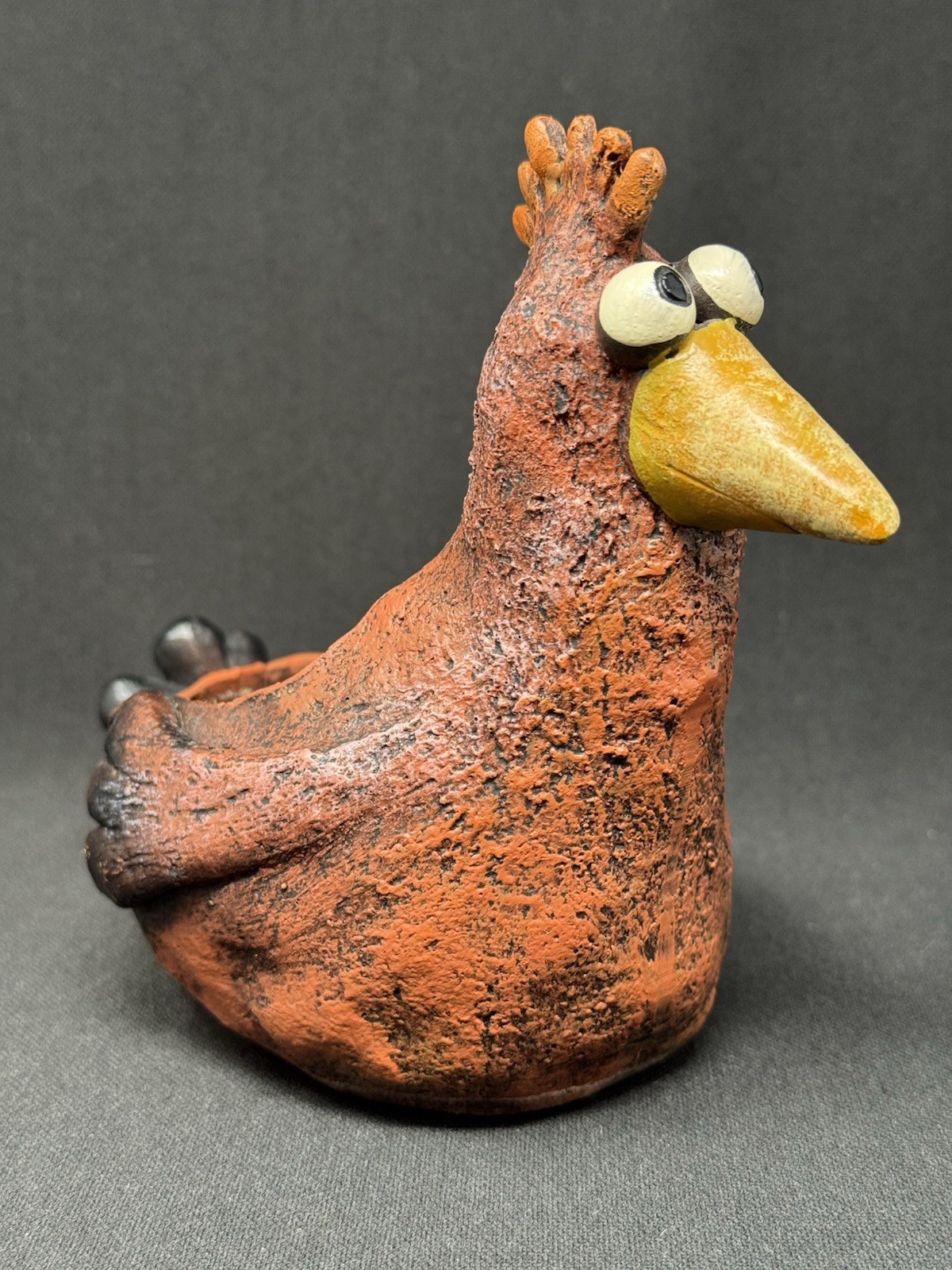 BLOB HOUSE Lil Red Hen Chicken Succulent Air Plant Planter Gesine Kratzner BLOB HOUSE Lil Red Hen Chicken Succulent Air Plant Planter Gesine Kratzner