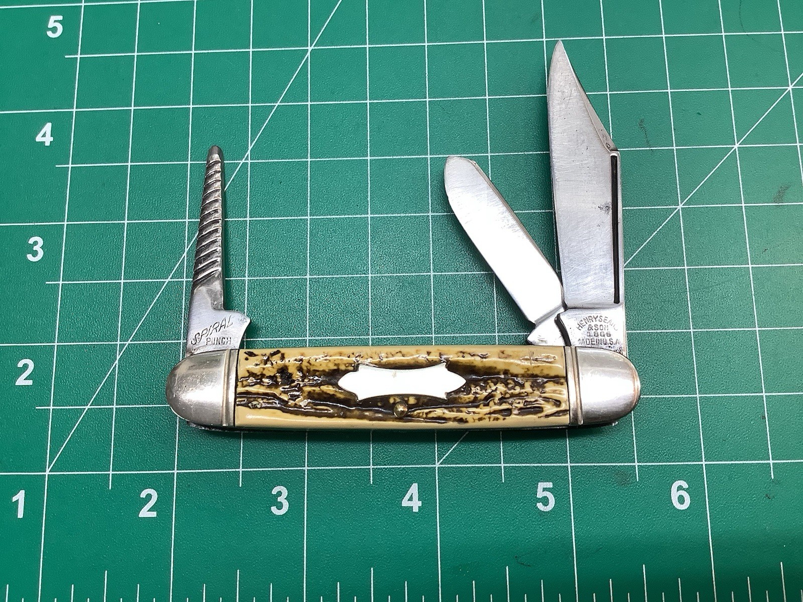 Vintage Henry Sears & Son Cattle Knife. W/1865 Stamp Vintage Henry Sears & Son Cattle Knife. W/1865 Stamp