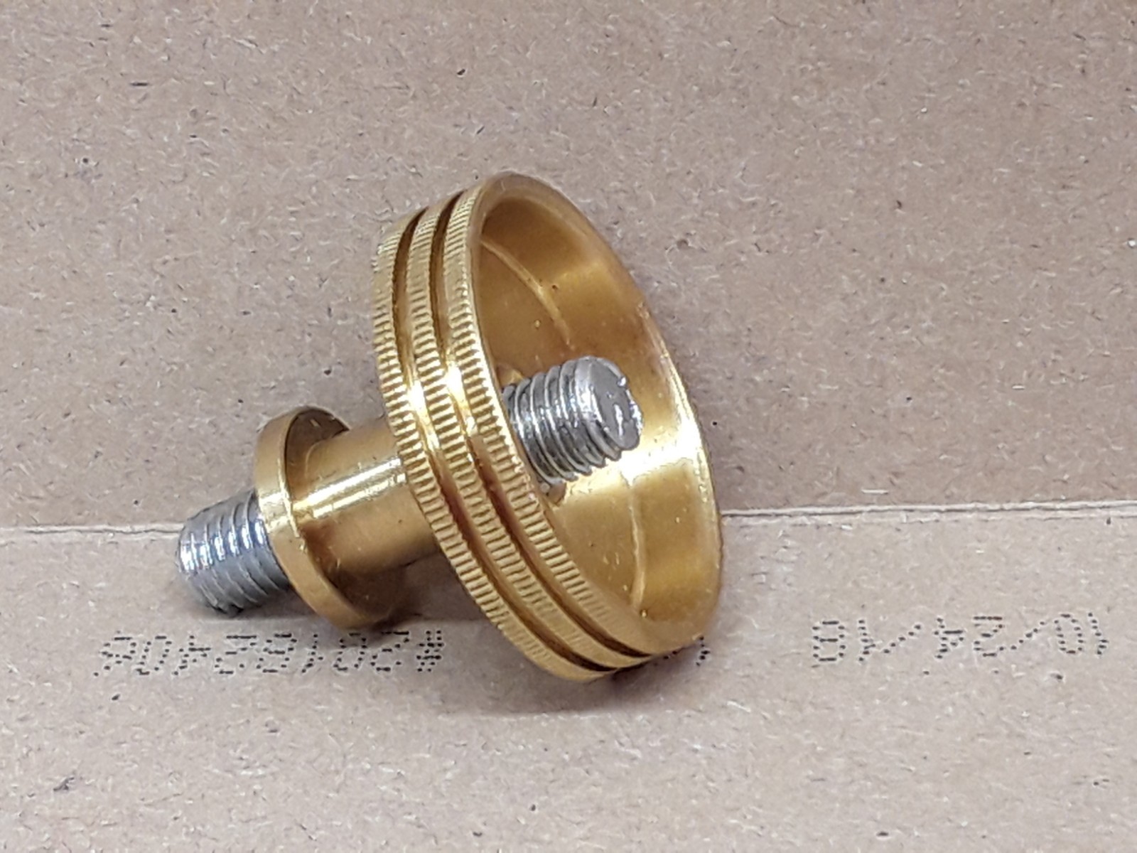 Stanley Plane Cutter Brass Adjusting Nut and Screw Parts Adjusting Knob 1-1/4 Stanley Plane Cutter Brass Adjusting Nut and Screw Parts Adjusting Knob 1-1/4