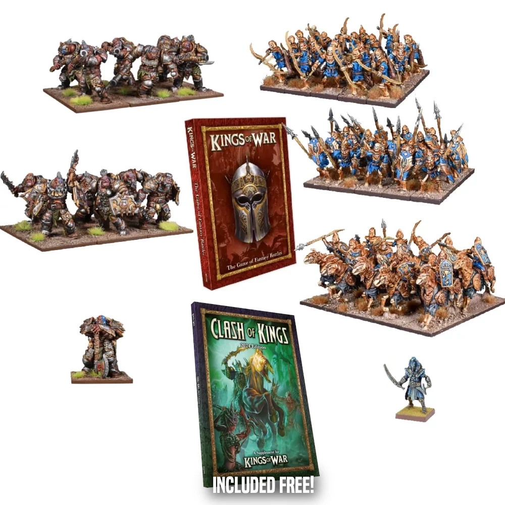 Mantic Games Kings of War Sands of Ahmun - Two Player Starter Set