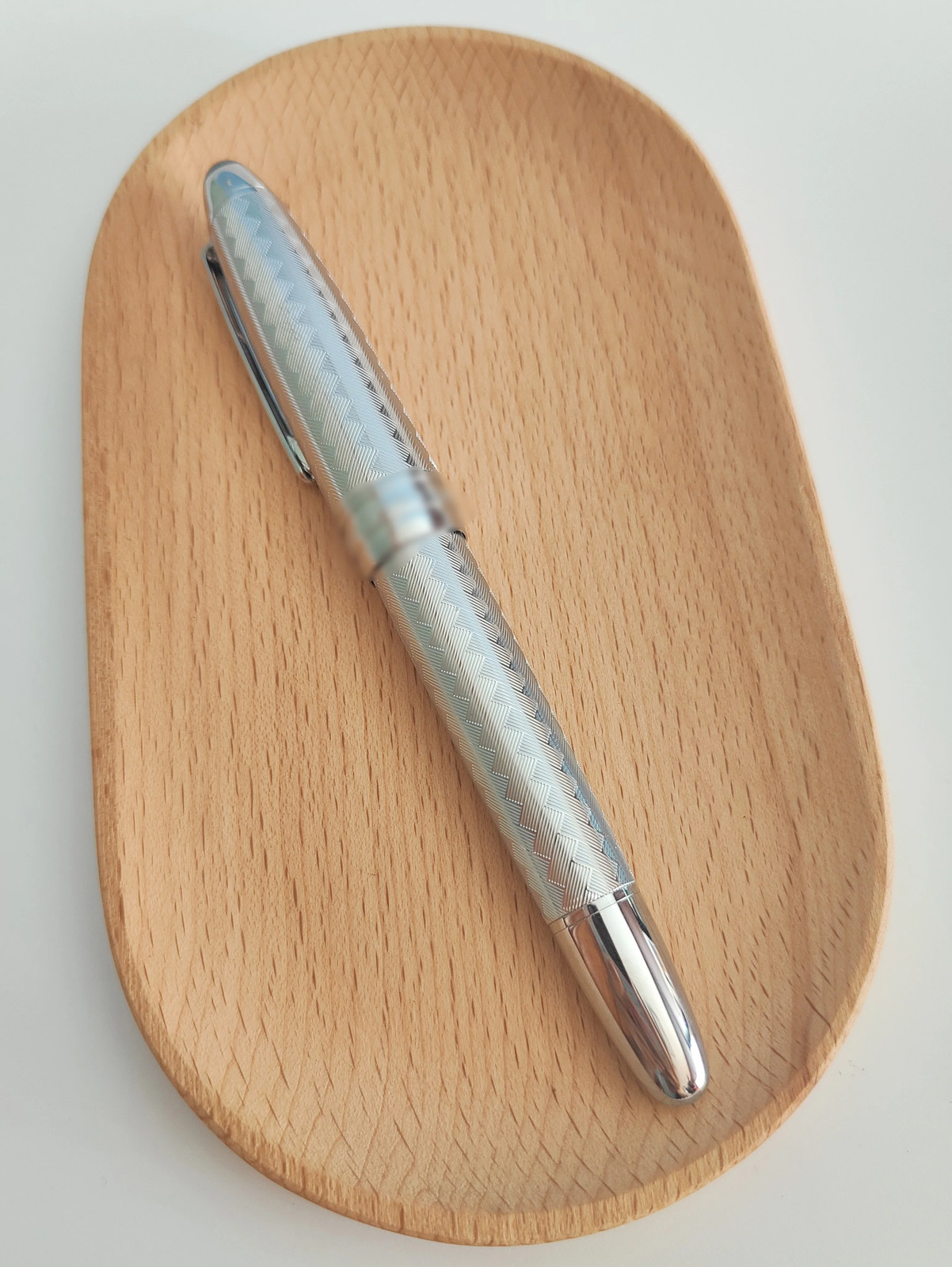 Creative Lemon M8 Metal Fountain Pen Hand-Polished Nib Soft Blade Writing Gift