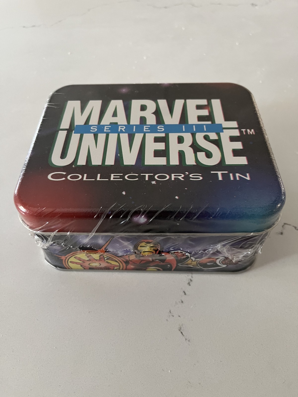 1992 Skybox Marvel Universe Series 3 Factory Sealed Collector's Tin