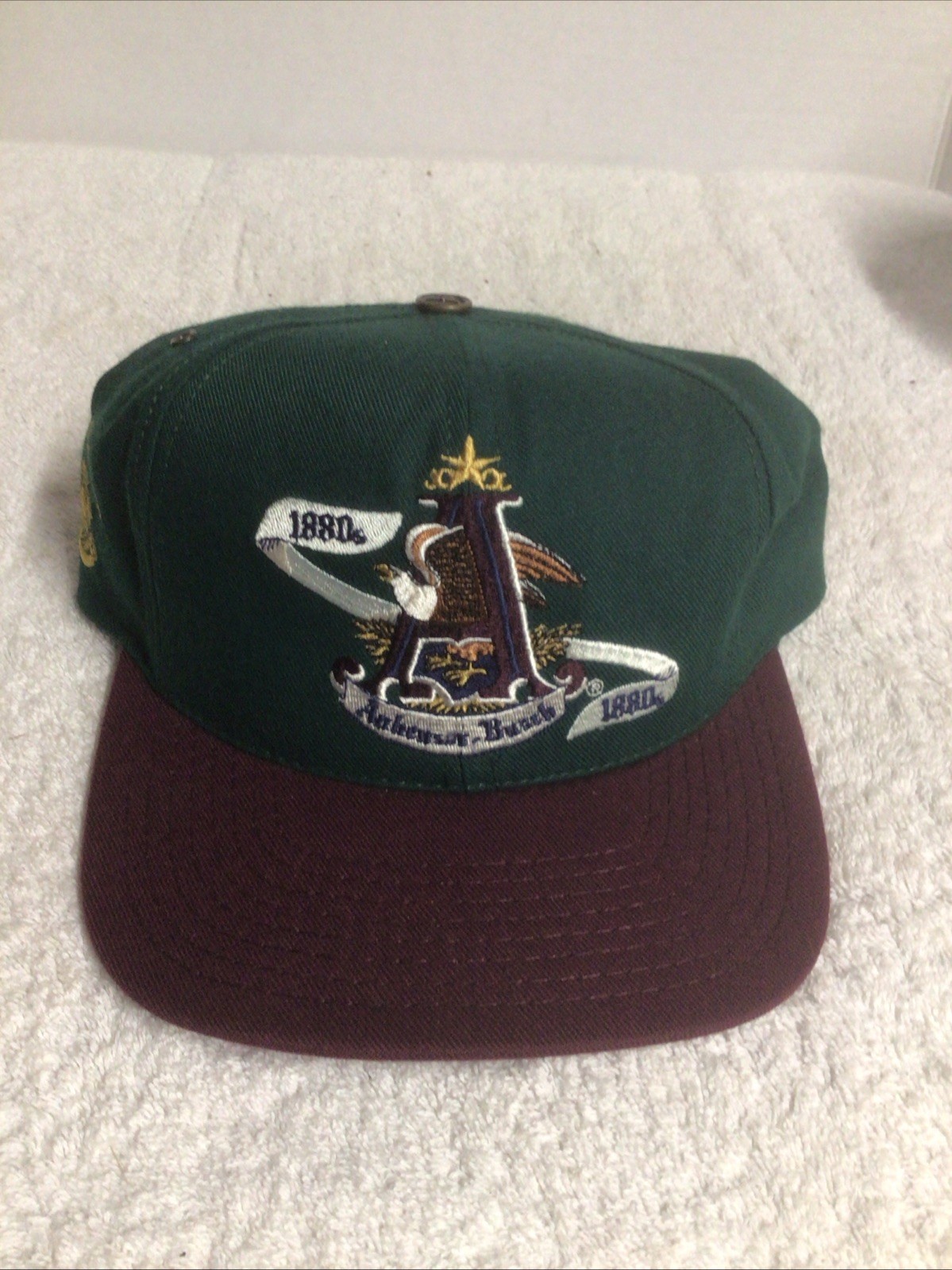 VTG Anheuser-Busch Collector's Limited Edition Cap Hat Numbered Adjustable NEW VTG Anheuser-Busch Collector's Limited Edition Cap Hat Numbered Adjustable NEW