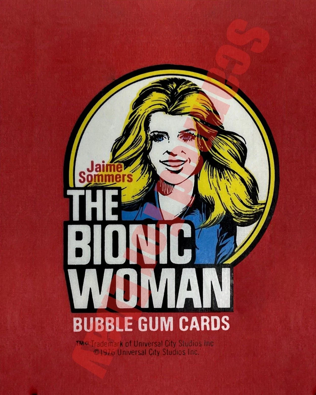 1976 Donruss The Bionic Woman Your Choice Just Opened From Sealed Packs