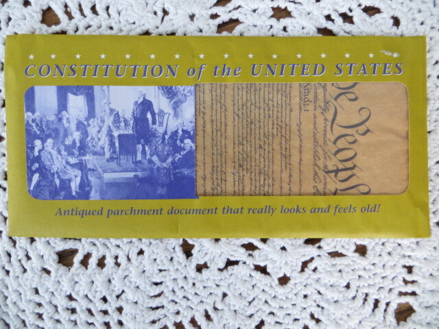 Reproduction Constitution of the United States Reproduction Constitution of the United States