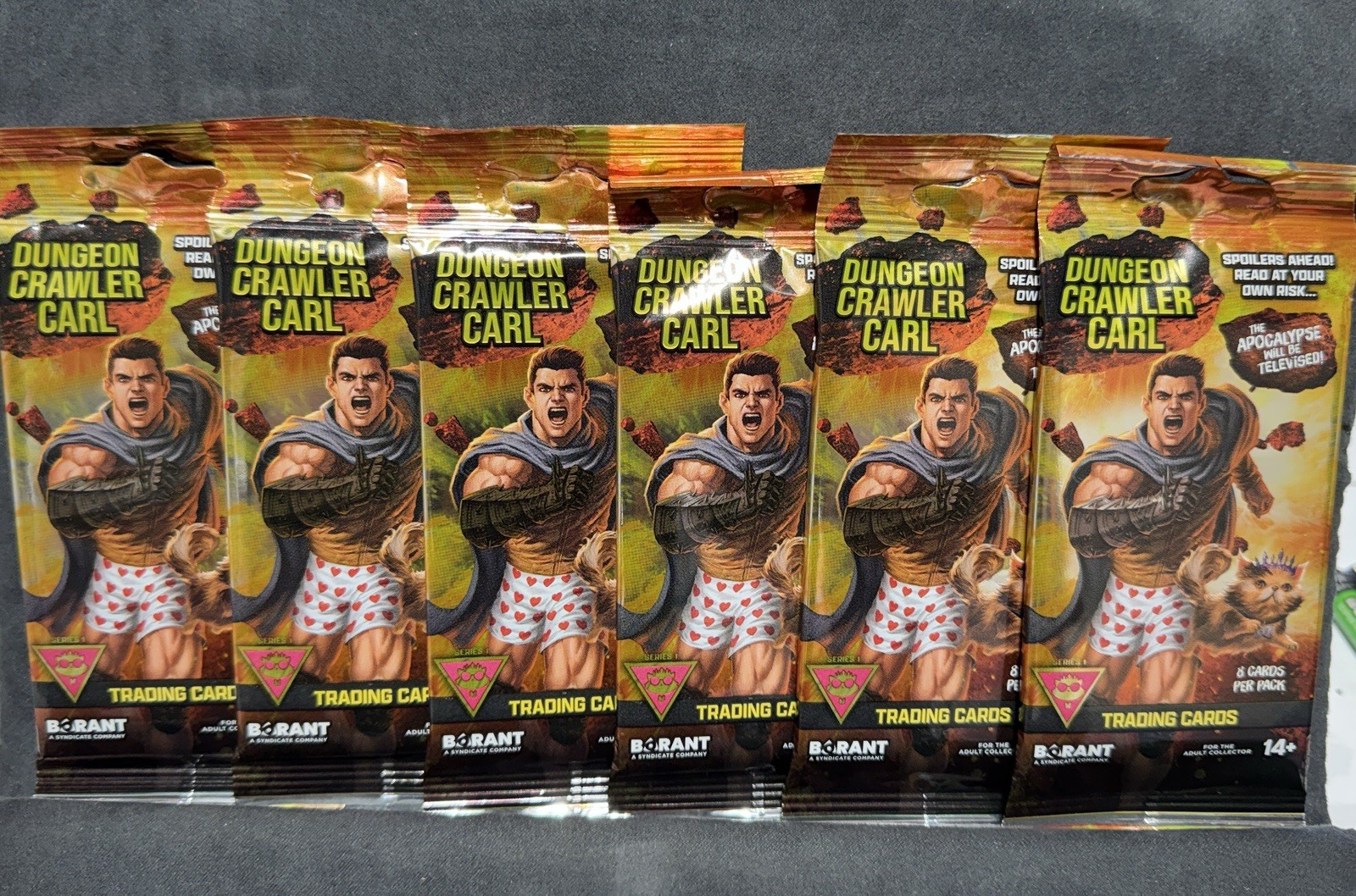 Dungeon Crawler Carl Series 1 Trading Cards Sealed Pack New Dungeon Crawler Carl Series 1 Trading Cards Sealed Pack New