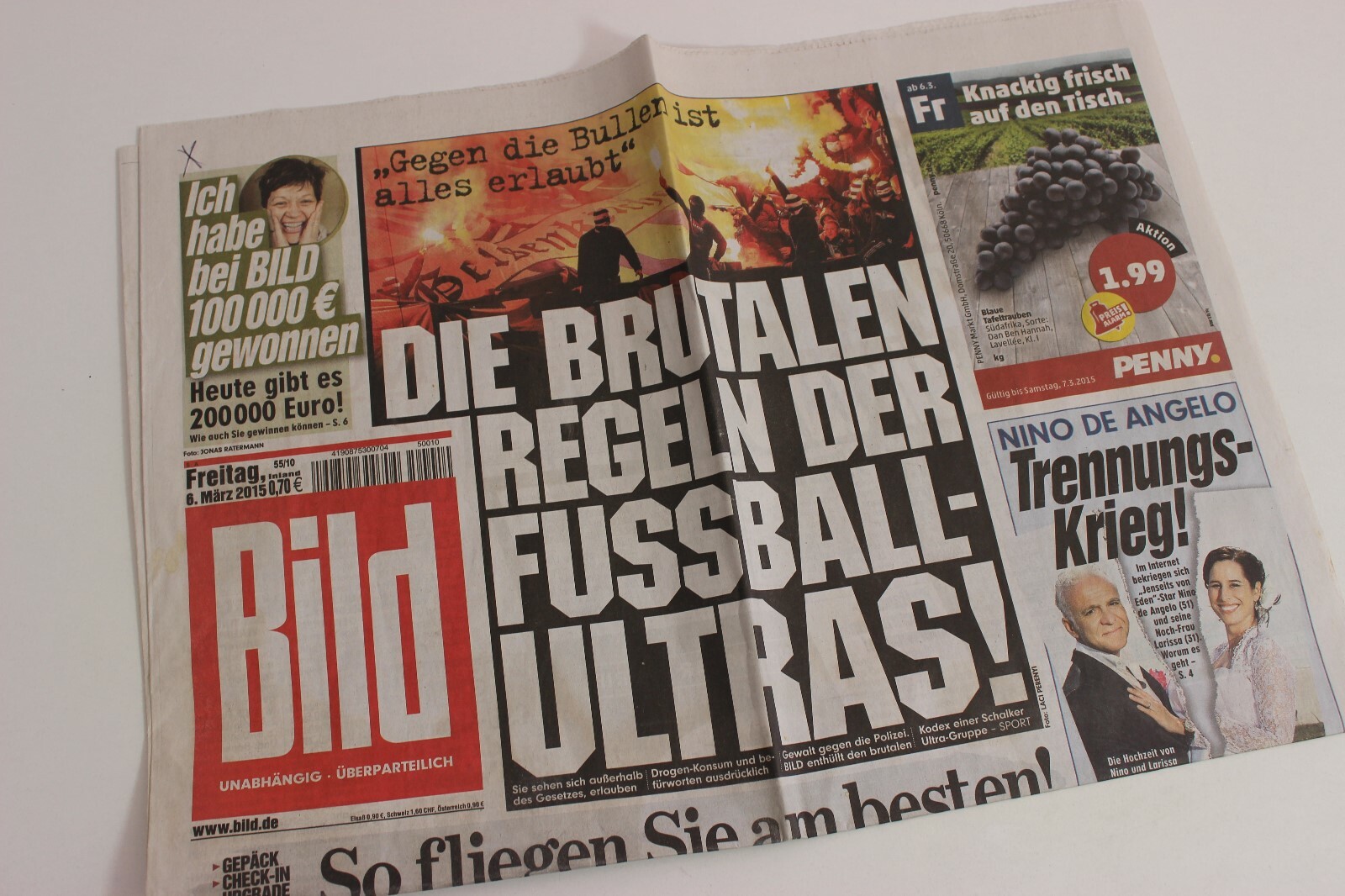 BILDzeitung 06.03.2015 March 6.3.2015 gift for special occasions