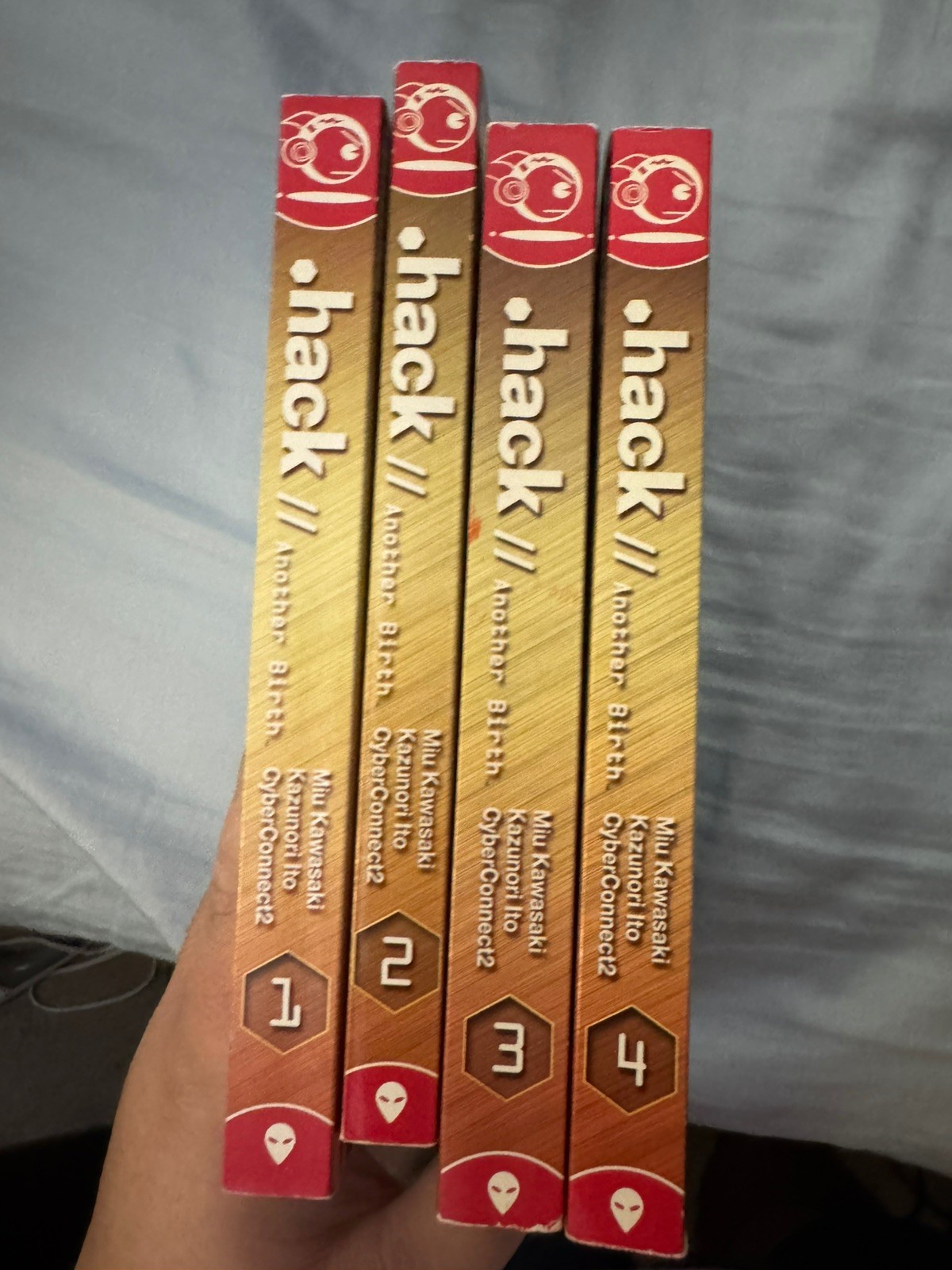 .Hack Another Birth Light Novel 1-4 Complete Nice Condition Novel