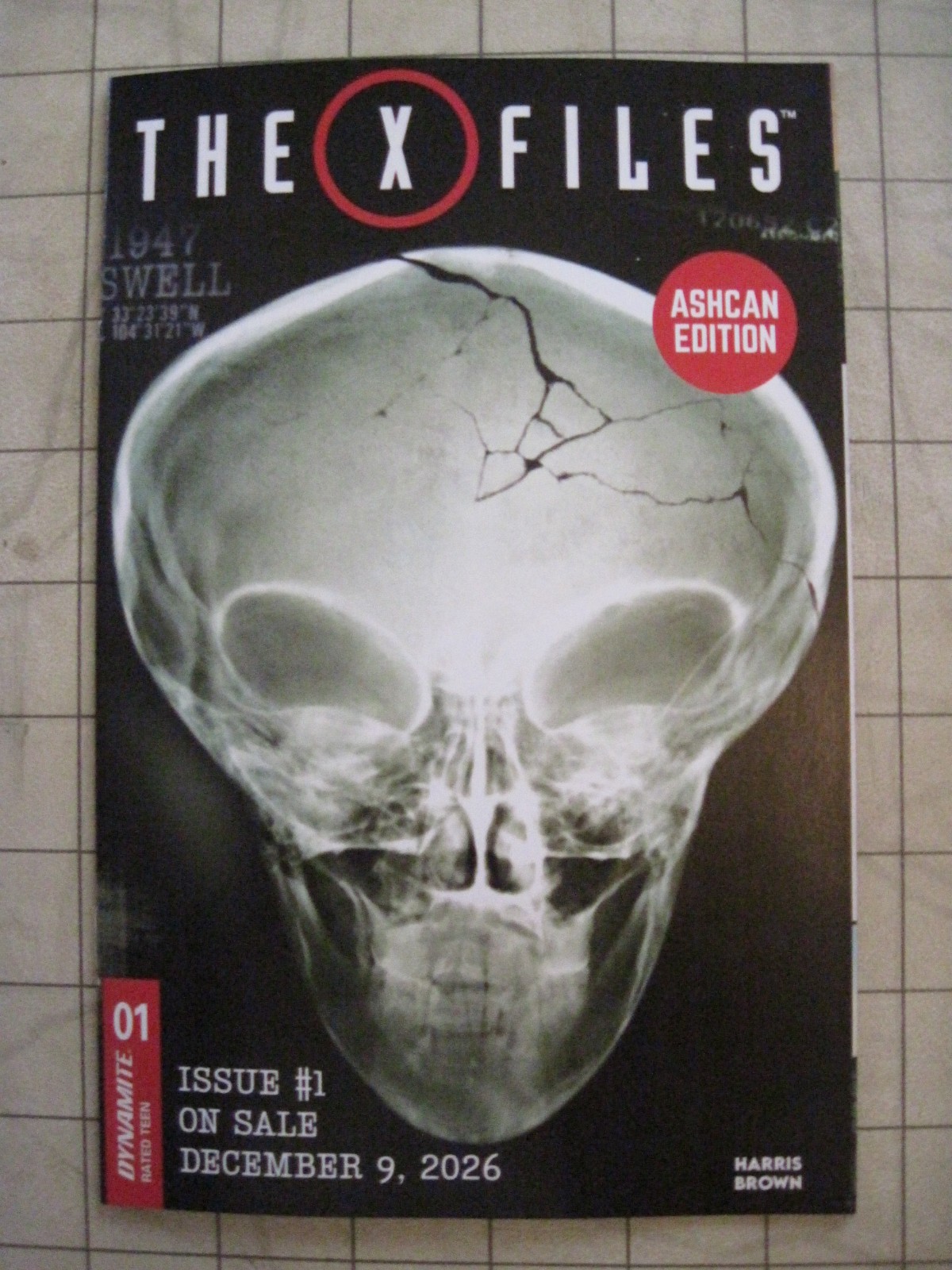 THE X-FILES #1 2026 Exclusive Ashcan Edition Dynamite Comics THE X-FILES #1 2026 Exclusive Ashcan Edition Dynamite Comics