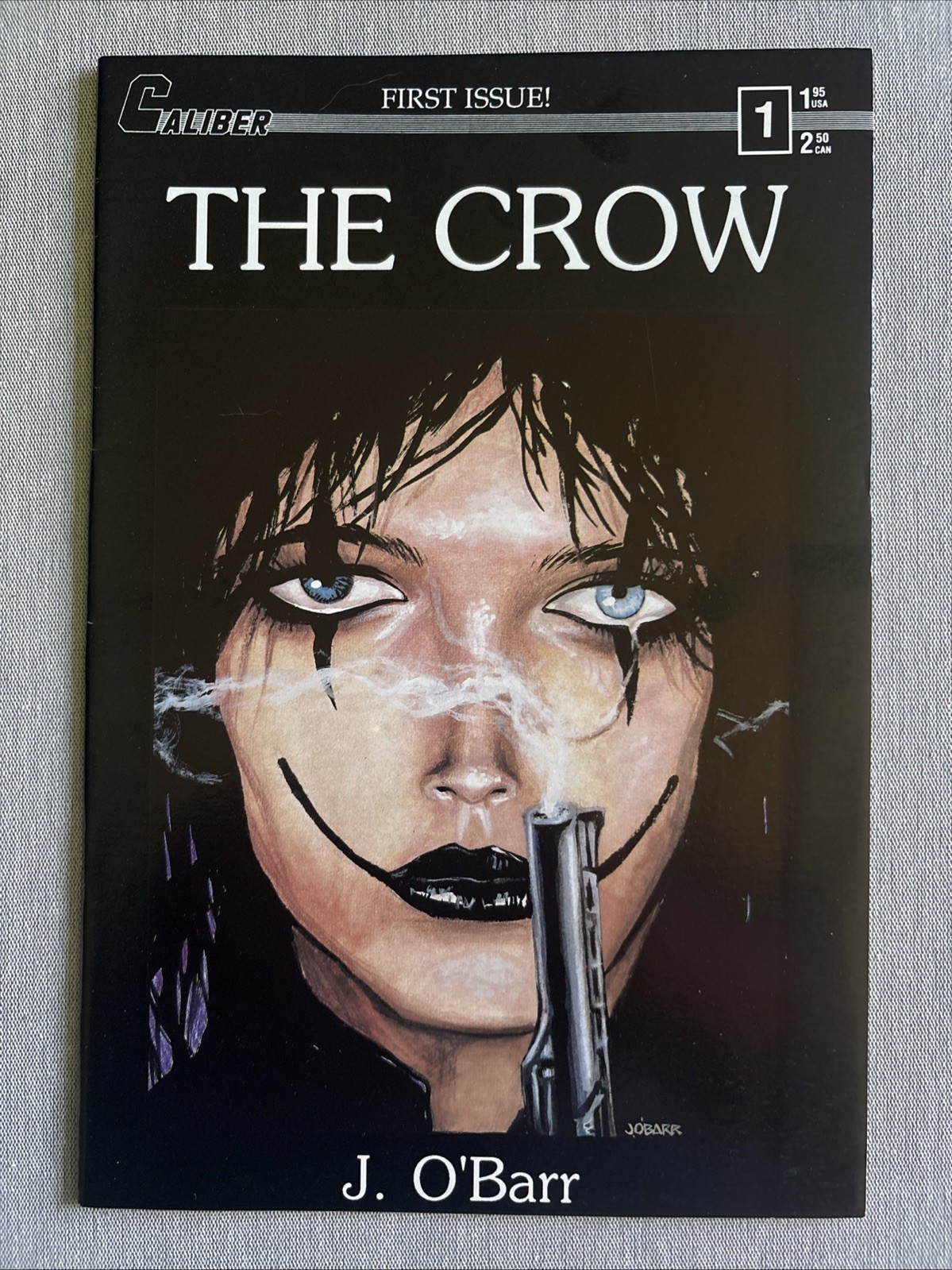 The Crow #1 1989 Caliber Press – J. O’Barr – 2nd Print The Crow #1 1989 Caliber Press – J. O’Barr – 2nd Print