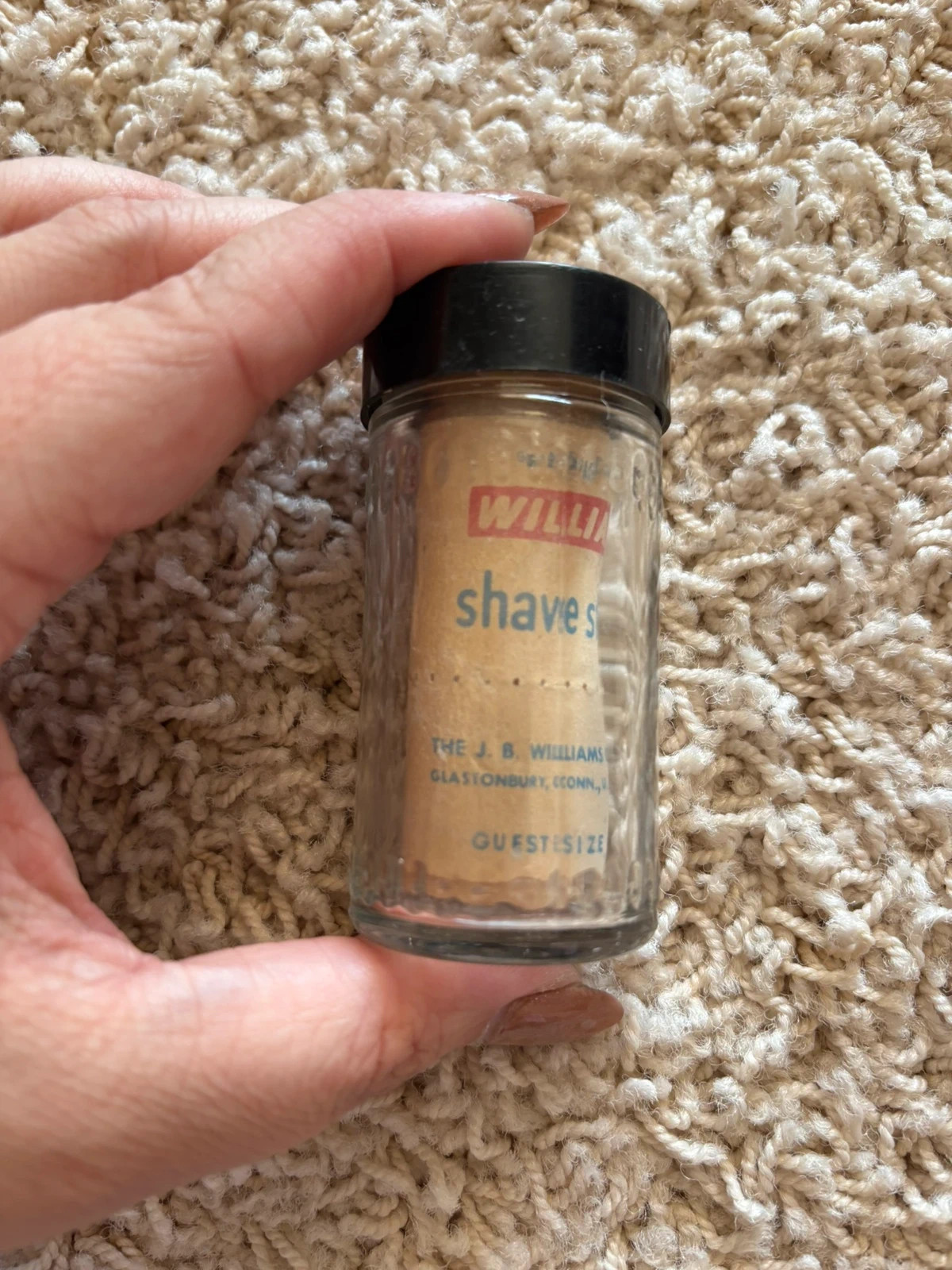 Vintage J.B. Williams Shave Stick Vintage J.B. Williams Shave Stick