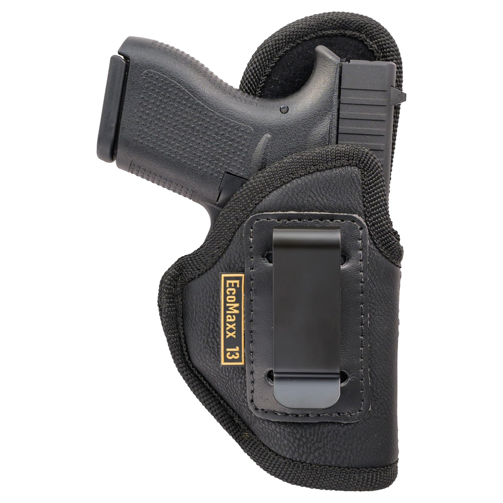 Maxx Carry IWB Gun Holster – Optic Ready, Soft Leatherette, Right Hand Maxx Carry IWB Gun Holster – Optic Ready, Soft Leatherette, Right Hand