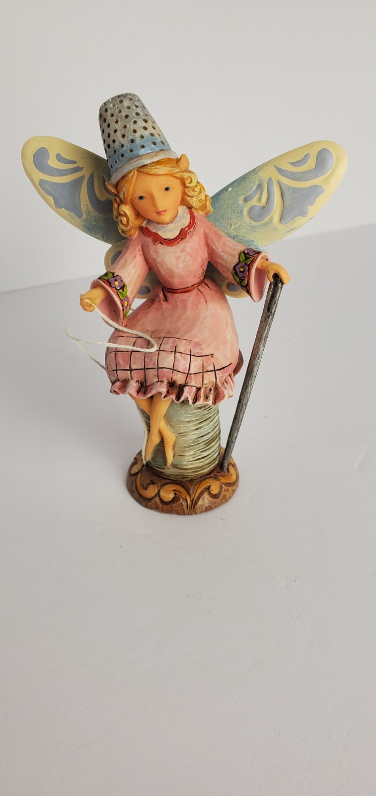 RARE Retired Jim Shore Sewing Fairy Figurine 4014978 