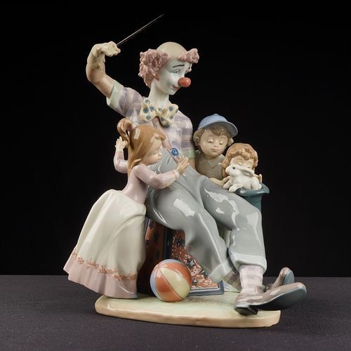 RARE LLADRO CLOWN FIGURINE  THE MAGIC OF LAUGHTER #5771 RETIRED