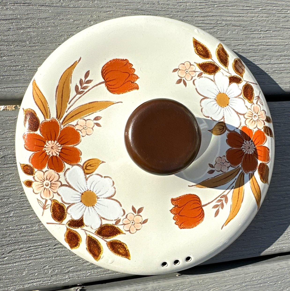 Vintage Kingsbury Dogwood Enamelware Cookware Replacement Lid Only 8 inch Vintage Kingsbury Dogwood Enamelware Cookware Replacement Lid Only 8 inch