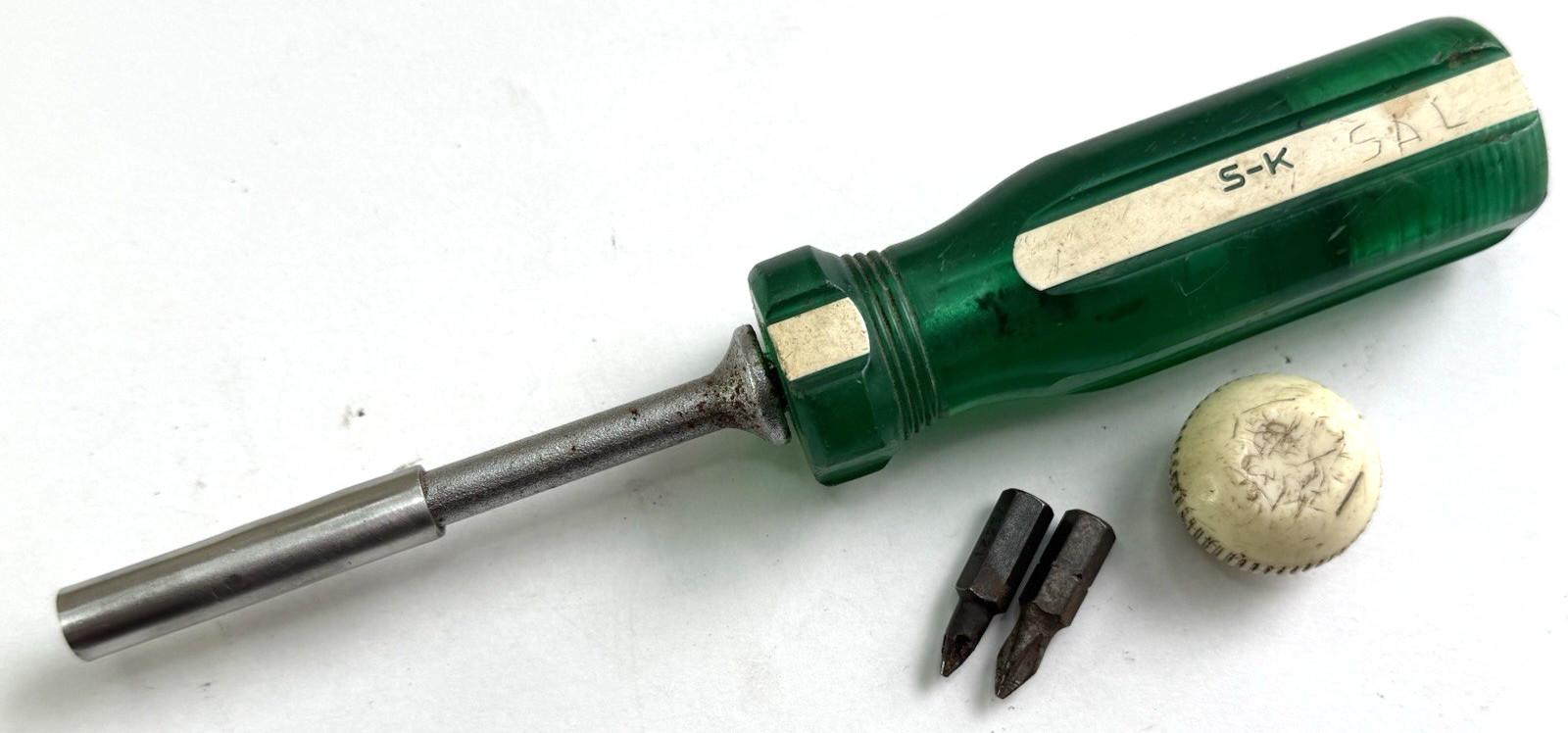 Vintage S-K Tools 73514 1/4” Hex Screwdriver / NON MAGNETIC / Used Vintage S-K Tools 73514 1/4” Hex Screwdriver / NON MAGNETIC / Used