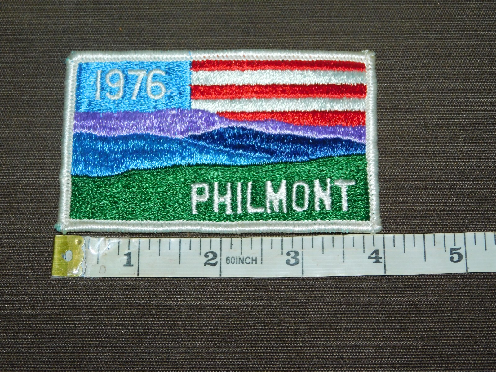 VINTAGE BSA BOY SCOUTS OF AMERICA PATCH 1976 PHILMONT