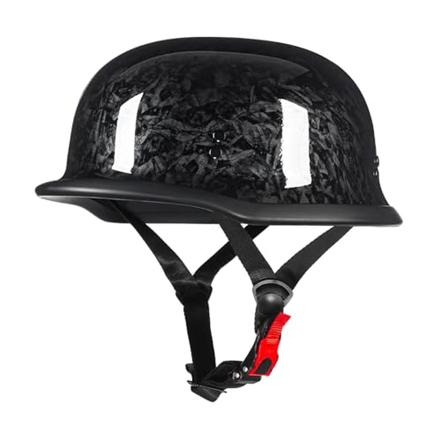 Half Motorcycle Helmets, German Style Open Face Retro Helmet Adult DOT Approv... Half Motorcycle Helmets, German Style Open Face Retro Helmet Adult DOT Approv...