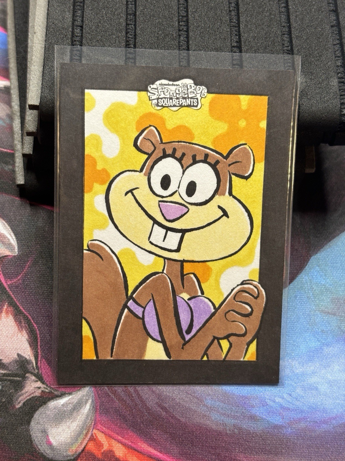Topps 2025 Chrome SpongeBob Sandy Cheeks Sketch Card #25 Ziggy Auto 1/1 Topps 2025 Chrome SpongeBob Sandy Cheeks Sketch Card #25 Ziggy Auto 1/1