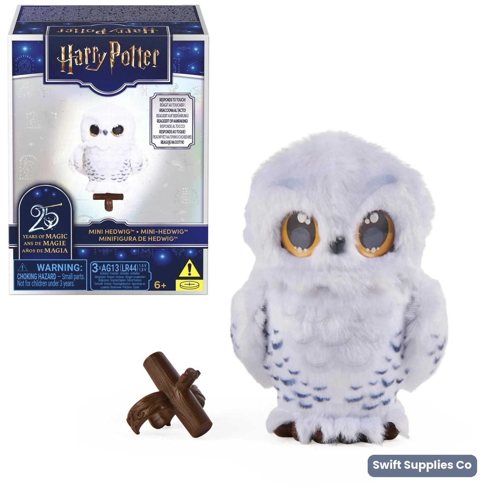 Wizarding World Harry Potter Interactive Mini Hedwig, Ages 6+ Wizarding World Harry Potter Interactive Mini Hedwig, Ages 6+