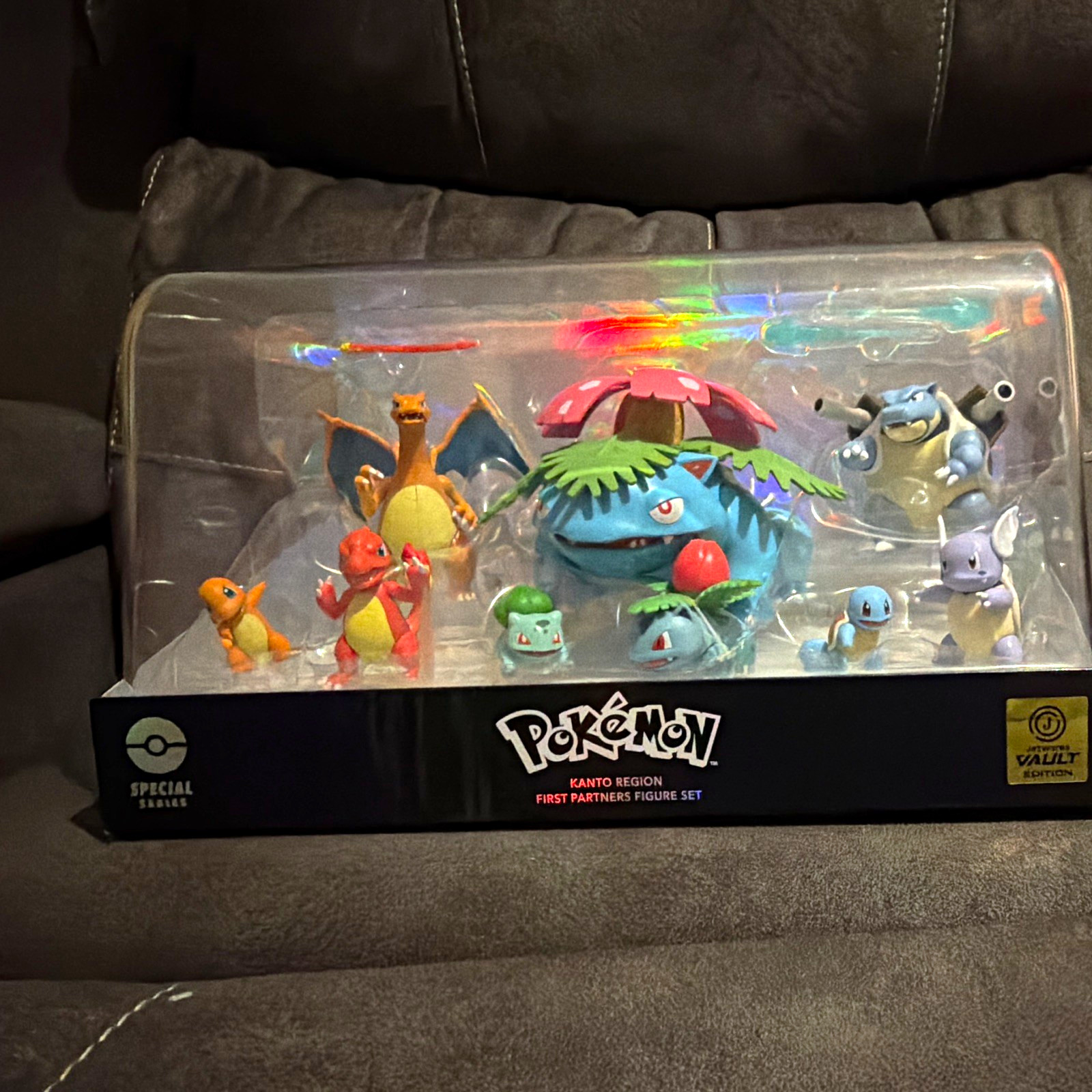Pokémon Kanto Region First Partners Figure Set Special Series Vault Edition