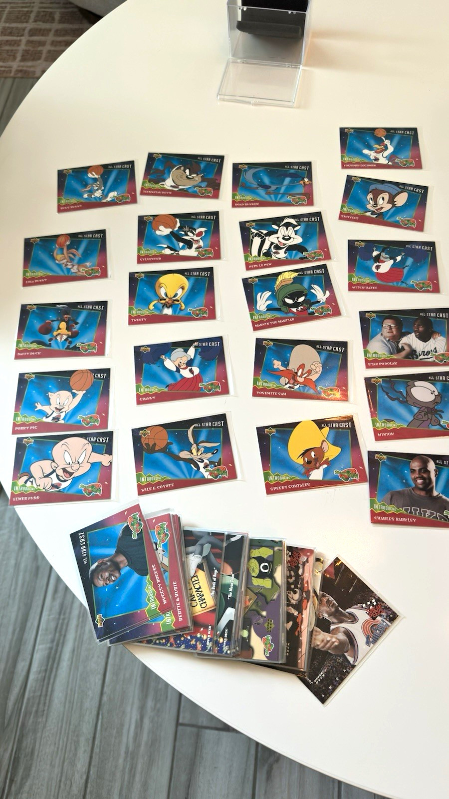Upper Deck 1996 Space Jam/Looney Tunes All Star Cast 1-60 complete Trading Cards