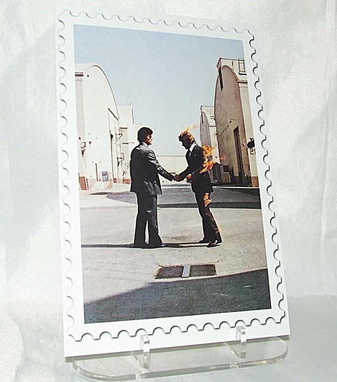 Pink Floyd Wish You Were Here Official Postcard Rock