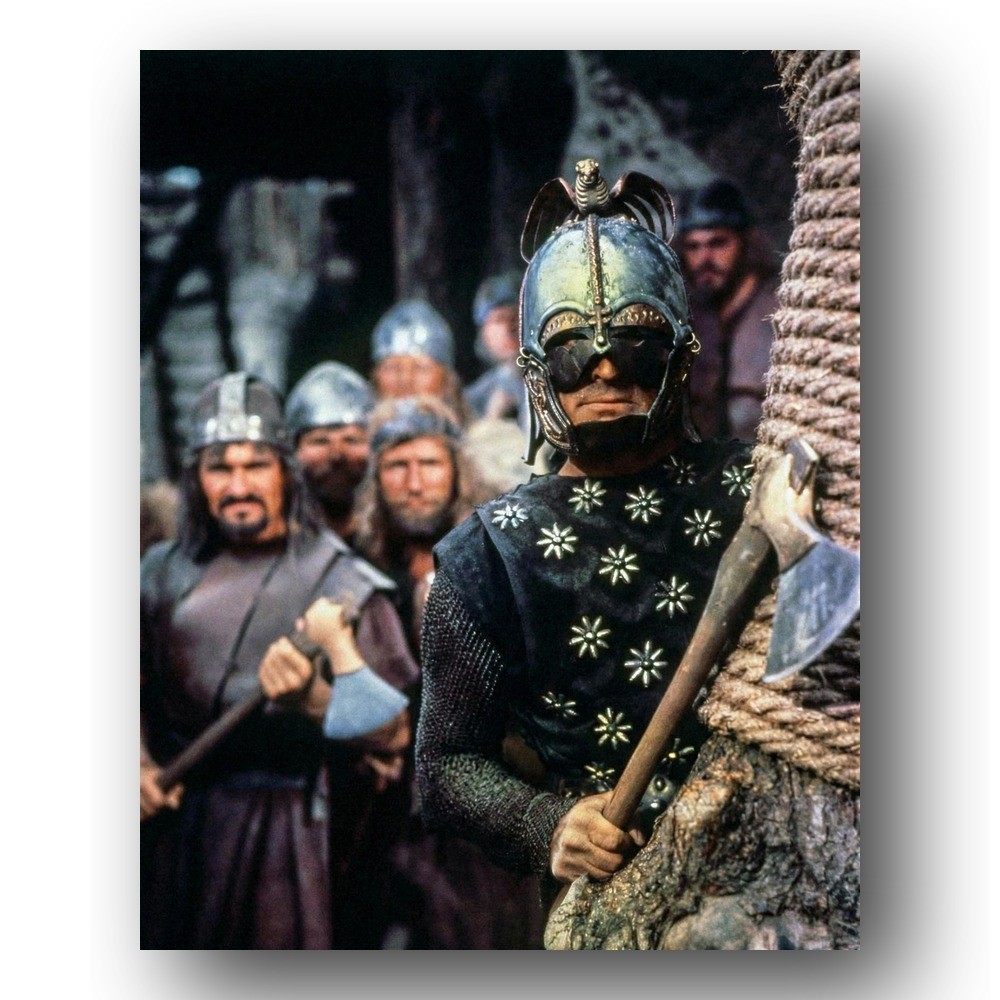 Kirk Douglas Photo 8x10 The Vikings Film Set 1958 Richard Fleischer