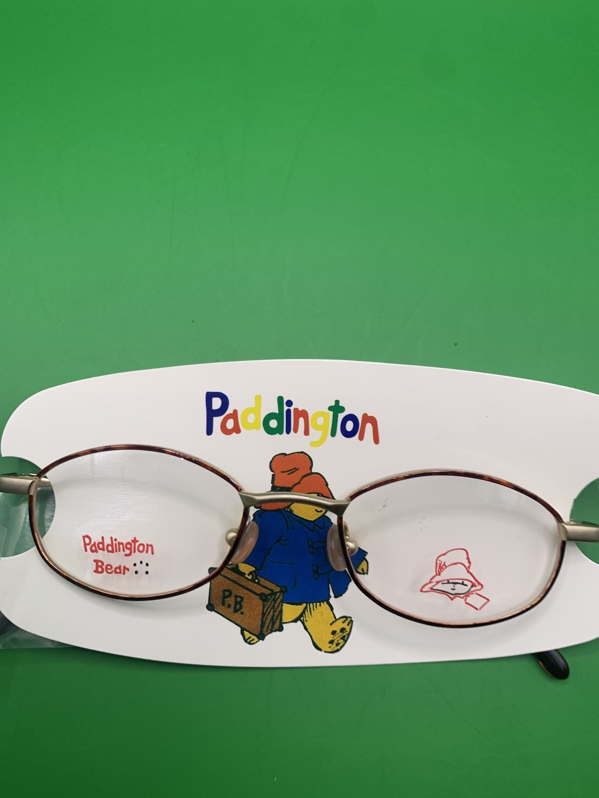 Vintage Paddington Bear Eyeglass Frame Display Collectible Welling International Vintage Paddington Bear Eyeglass Frame Display Collectible Welling International