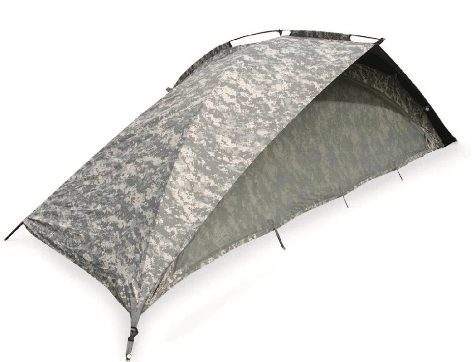 Improved Combat Shelter USGI ICS ACU 1 Person Tent US Military VGC Improved Combat Shelter USGI ICS ACU 1 Person Tent US Military VGC