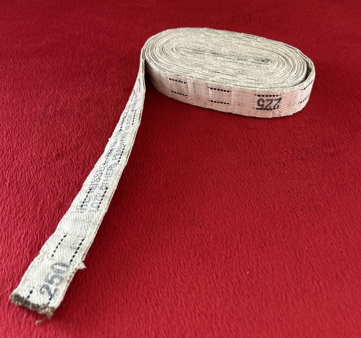 Original WWII US Army Browning 1919 250RD Cloth Ammo Belt BAR 1942 WW2 Original WWII US Army Browning 1919 250RD Cloth Ammo Belt BAR 1942 WW2