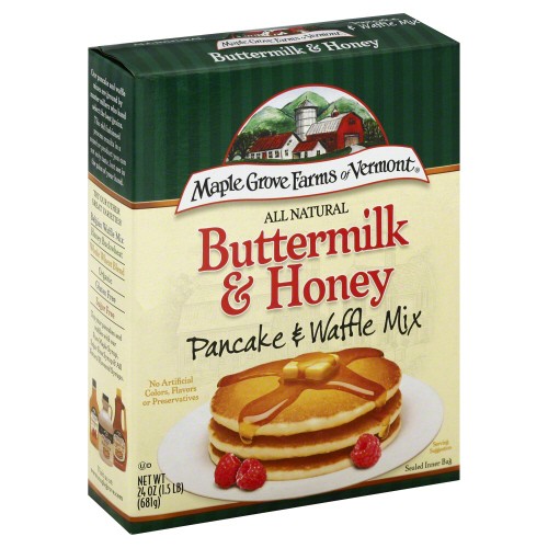 Maple Grove Mix Pncake Bttrmlk Hny 24 OZ Pack Of 6