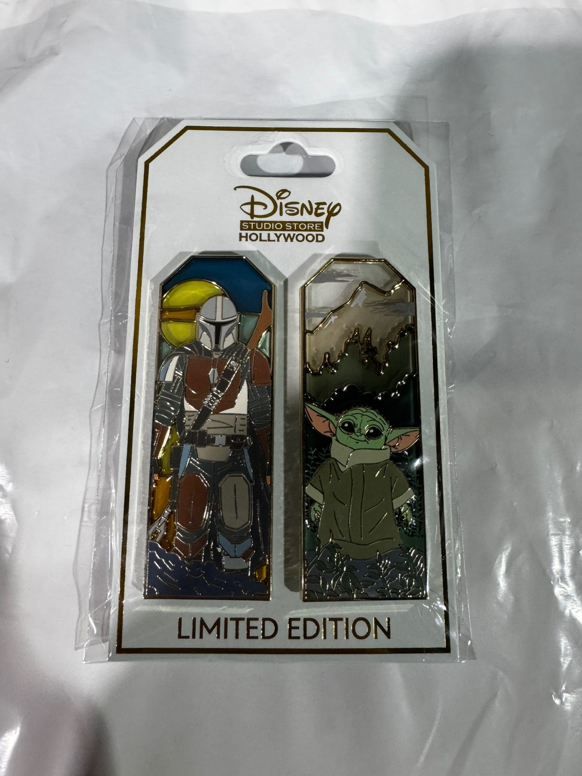 2026 Disney D23 DSSH Duos Mandalorian & Grogu Star Wars LE 400 Pin
