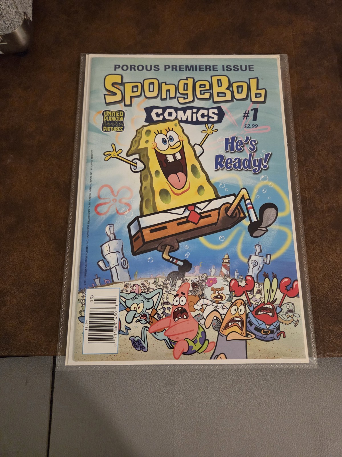 SpongeBob SquarePants 1 NEWSSTAND  Very Rare high grade
