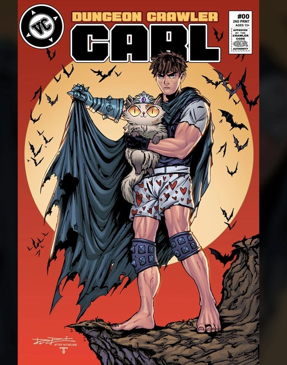 Dungeon Crawler Carl #0 Davis Rider Batman 423 Homage NYCC 2026 LTD 600