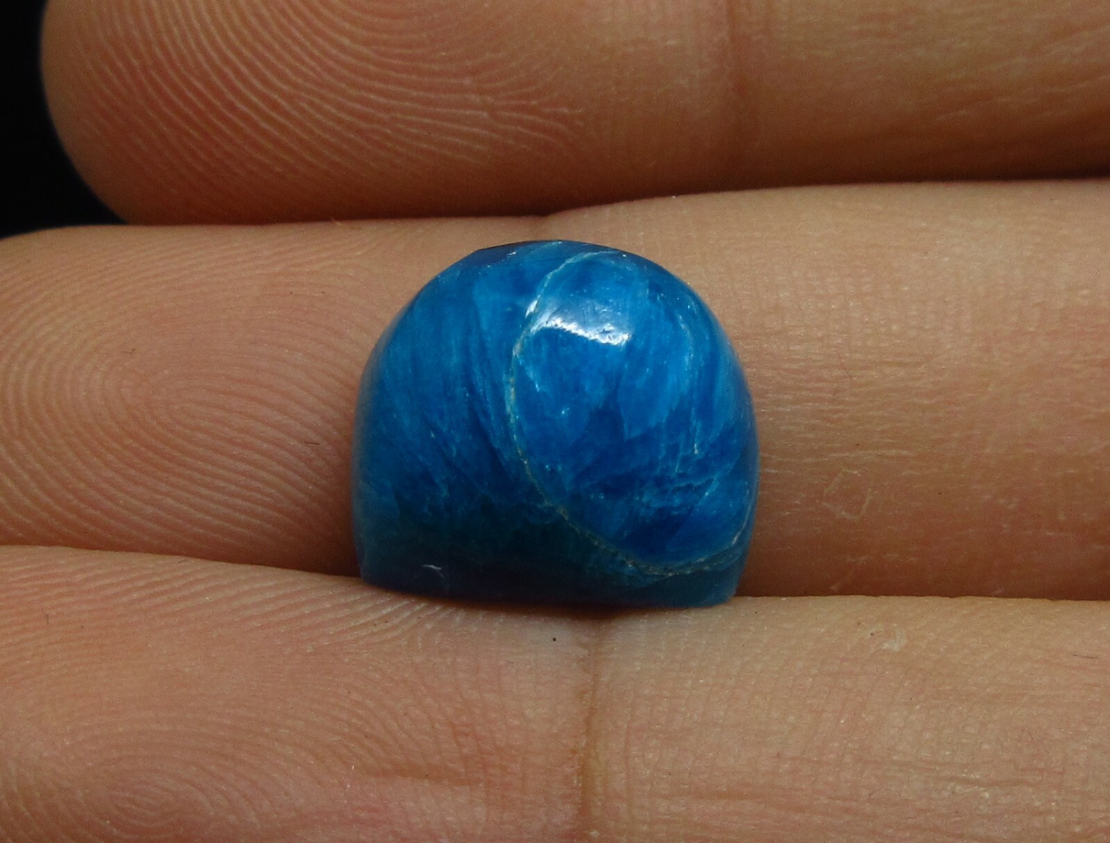  Cavansite cabochon (non precious natural stone) # 9615