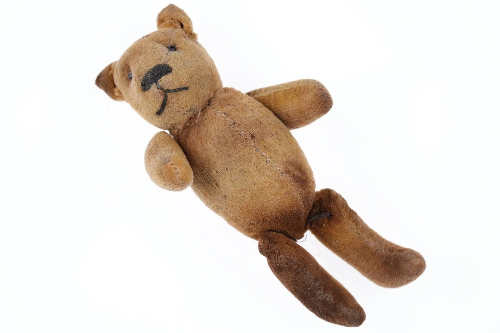 Antique Miniature Teddy bear excelsior filled