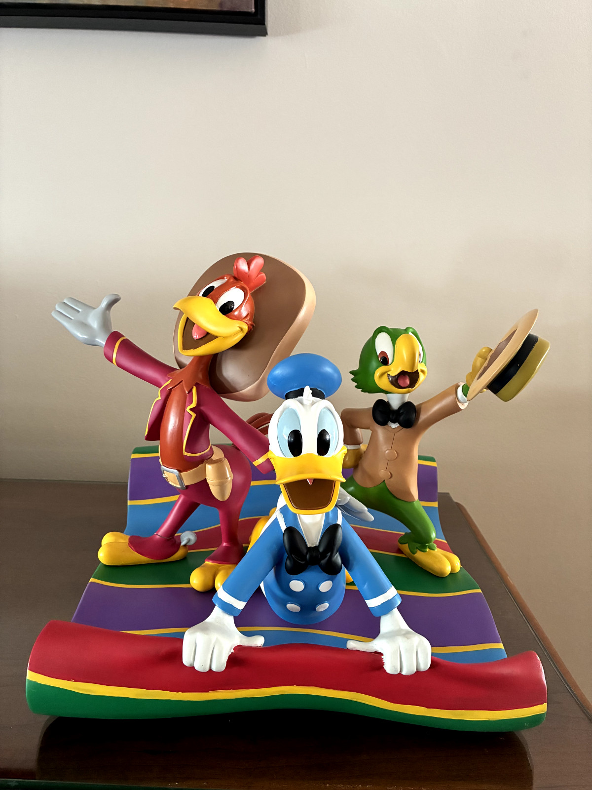 Disney Medium Size Big Fig Three Caballeros Disney Medium Size Big Fig Three Caballeros