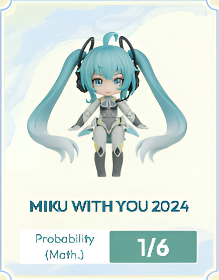 Blokees DaalLaMode Hatsune Miku With You Q Series Mini Model Kit 2024 1/6