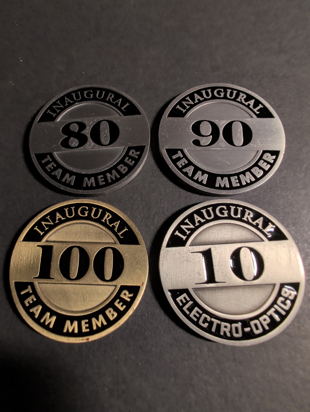 Sig Sauer Inaugural Team Member Challenge Coin Lot