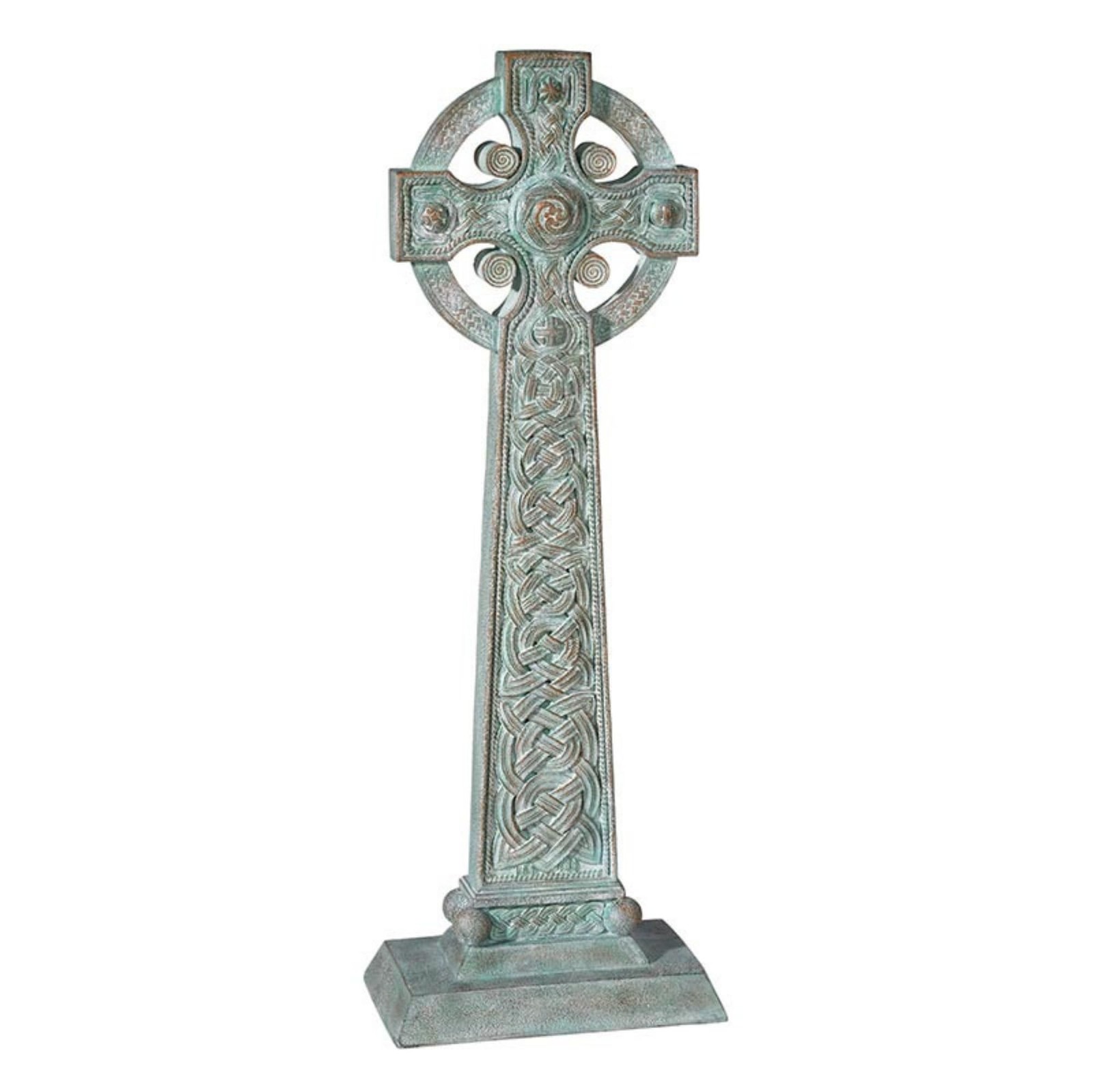 Autom Avalon Gallery Garden Celtic Cross Statue, 23.5 Autom Avalon Gallery Garden Celtic Cross Statue, 23.5