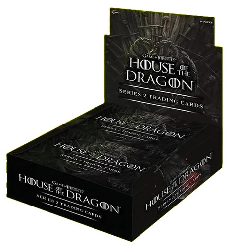 Rittenhouse House of the Dragon SERIES 2 HOBBY BOX Factory Sealed 2 Auto 1 Relic