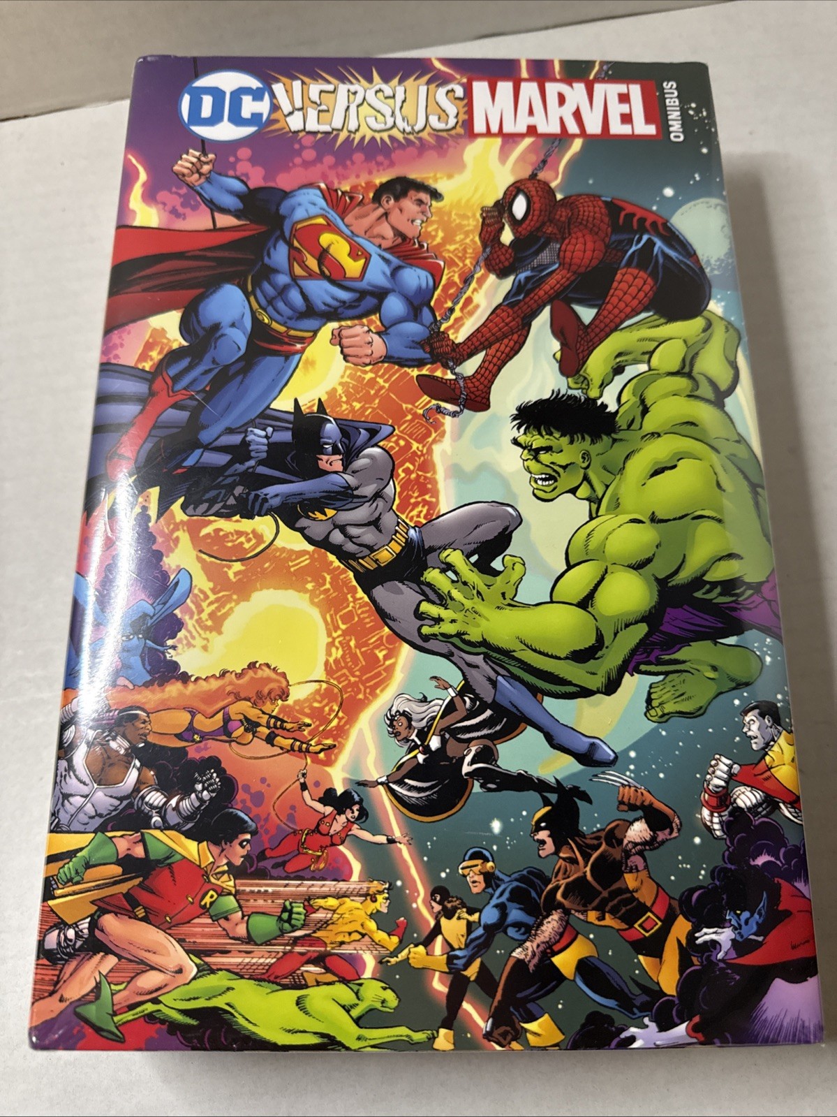 DC Versus Marvel Omnibus Graphic Novel - Superman, Batman, Spider-Man (English)