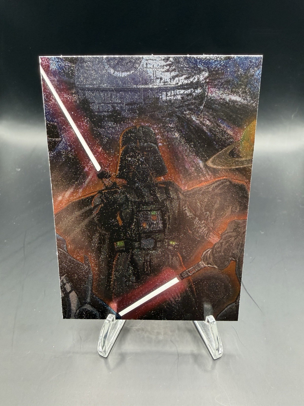 2012 Topps Star Wars Galaxy Etched Foil #5 Darth Vader