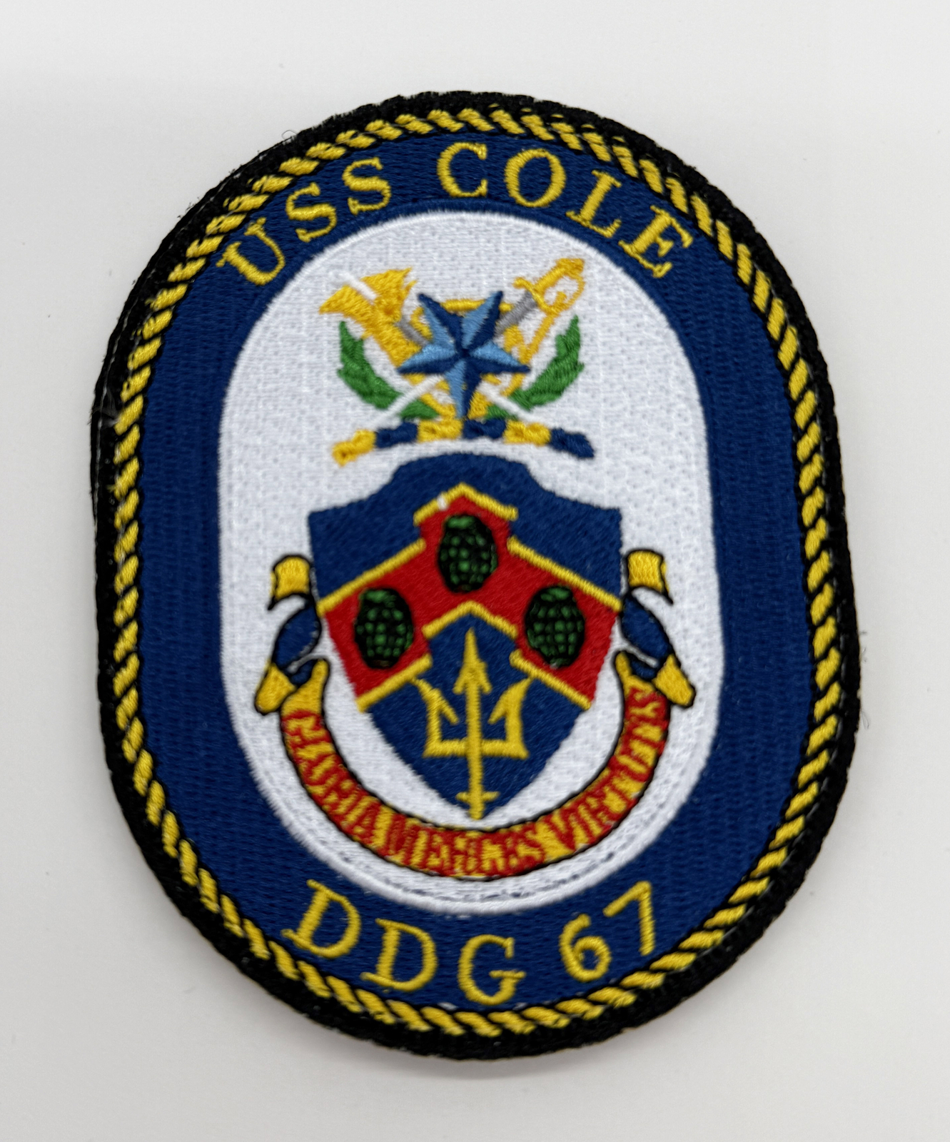 USS Cole DDG-67 Patch – Hook and Loop, 4'
