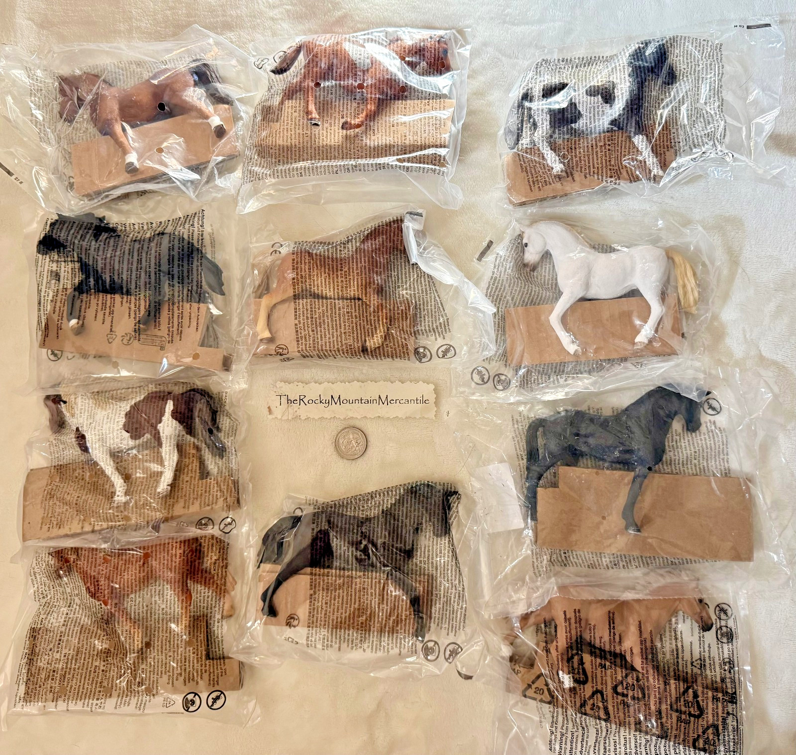 Schleich Large Lot 11 Horses - some retired/ exclusive no duplicates NEW SEALED Schleich Large Lot 11 Horses - some retired/ exclusive no duplicates NEW SEALED