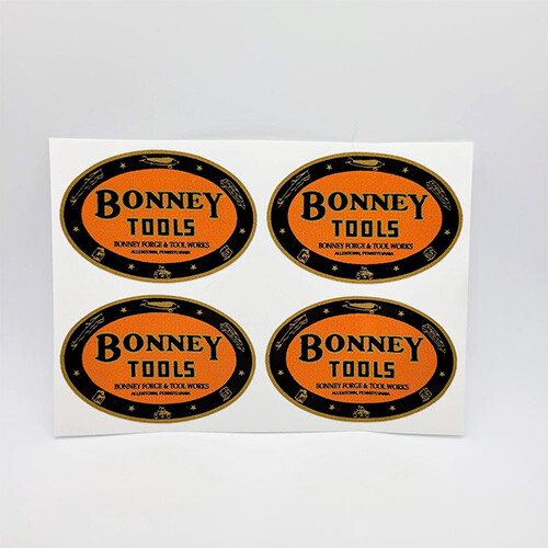 Bonney Tools DECALs, 4 Pack, Vintage Style Vinyl STICKERs, tool box, hot rod Bonney Tools DECALs, 4 Pack, Vintage Style Vinyl STICKERs, tool box, hot rod